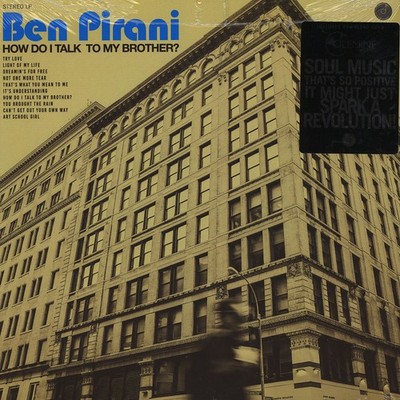 Ben Pirani - How Do I Talk To My Brother? Black Vinyl  (2018 - US - Original)