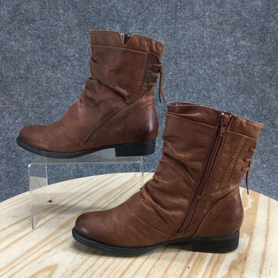 Baretraps ботинки женщин 7 M Joyann ботинок коричневый искусственной кожи BTF12-10334 - Изображение 2 из 4