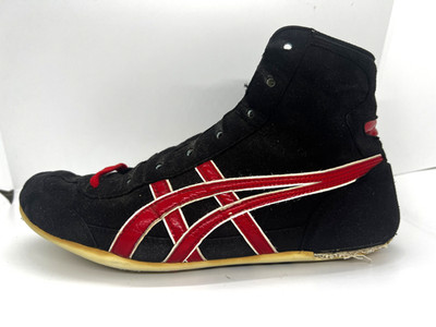 asics OG EX-EO TWR900 altes Modell Ringer Boxschuhe schwarz rot US9 (27cm)