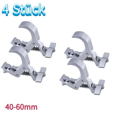 4 Pcs Lampenhaken Leichte Klemmen Für Traversen Bühnenlicht-Klemmhaken