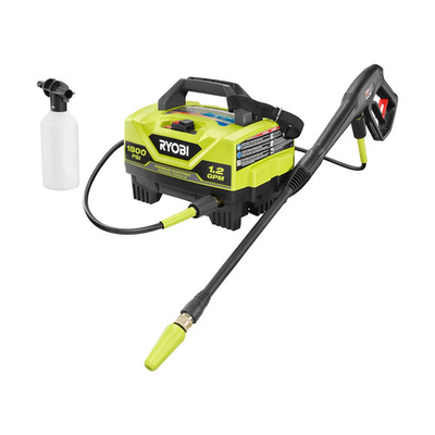 #ad Ryobi RY141802 1800 PSI 1.2 GPM Electric Pressure Washer Yellow amp; Black 110V $68.85