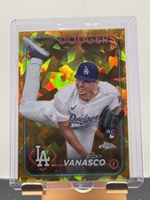 2024 Topps Chrome Ricky Vanasco Yellow Diamante /50