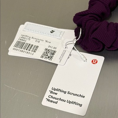 Lululemon Uplifting Scrunchie Bow – dramatic magenta purple  display picture 3
