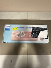 PHILIPS Wireless Keyboard and Mouse Combo-Ergonomic Keyboard and Mouse Wireless