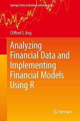 Analyzing Financial Data and - Hardcover, by Ang Clifford S. - Very Good