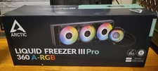 ARCTIC Liquid Freezer III Pro 360 A-RGB black PC Water Cooler AIO CPU