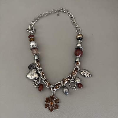Paparazzi Blockbuster Necklace  Charmed, I Am Sure  Brown