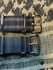 Phoenix Gray and Bond Military Watch Straps 18mm One Piece
