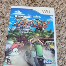 Kawasaki Jet Ski Nintendo Wii Racing Jet Ski Game w/ Case & Manual 2007