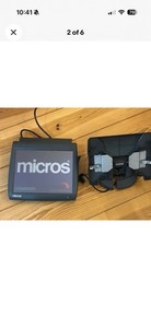 Micros Workstation System 5A POS Touchscreen Terminal 400814-101 Win CE 6.0