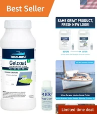 Durable Quart Marine Gelcoat with Wax - Easy Application for Composite Repairs