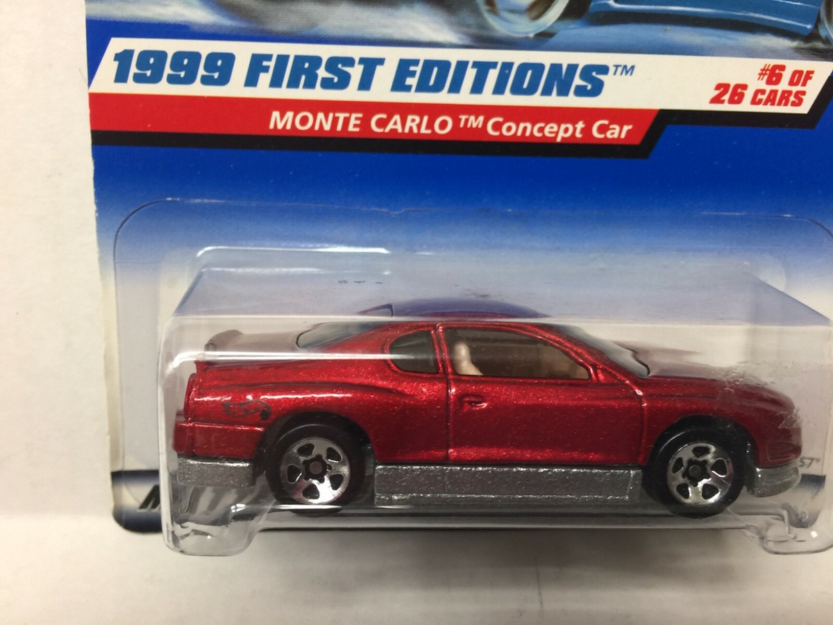 1999 Hot Wheels First Editions 6/26 Monte Carlo Concept Car #910