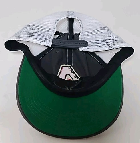 Men's '47 Arizona Diamondbacks Primary Logo Black/White Trucker Snapback Hat - Picture 6 of 8