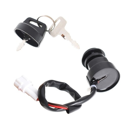 Ignition Key Switch ATV For Yamaha Raptor 660 YFM660 2001-2002 2003 2004 2005 US - Picture 2 of 6