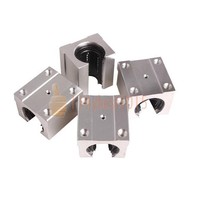 4pc Sbr20uu 20mm Aluminum Linear Router Motion Bearing Solide Block Us Stock on sale 4pc Sbr20uu 20mm Aluminum Linear Router Motion Bearing Solide Block Us Stock on sale
