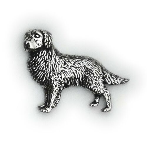 DOGS Pet Animal LAPEL PIN BADGES. British Pewter in 35 designs Labrador, Spaniel - Picture 31 of 66