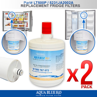 2 x LG LT500P ADQ72910901 Water filter GR-L258DS GR-P207DVUA GW-P227STS