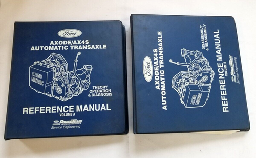 Ford AXODE AX4S Automatic Transaxle Disassembly Reference Manual Set ...