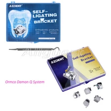 Dental Orthodontic Self-Ligating Brackets Braces ROTH /MBT.022 Hooks 345 AZDENT