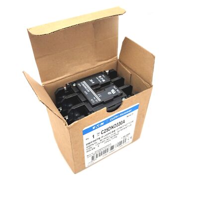 Eaton Cutler Hammer C25DND330A Definite Purpose Contactor 30A 3-Pole 120VAC Coil