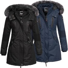 Geographical Norway giacca donna parka invernale cappuccio pelliccia parka molto caldo S-XXL