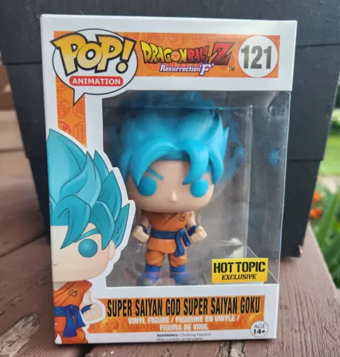 NUEVO Funko Pop Dragon Ball Z Super Saiyan Gold Super Saiyan Goku Figura Vinilo 121