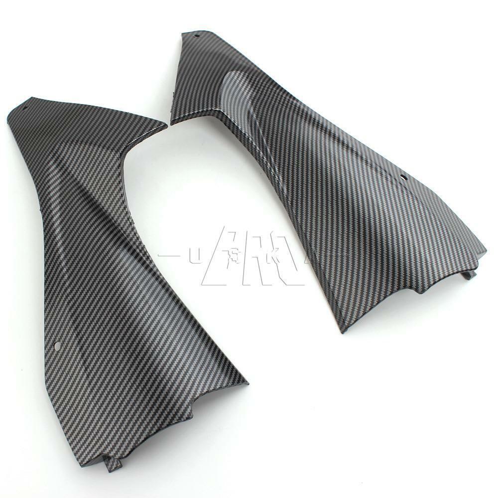 Side Air Duct Cover Fairing Insert Part Carbon Fiber For Yamaha YZF R6 2006-2007