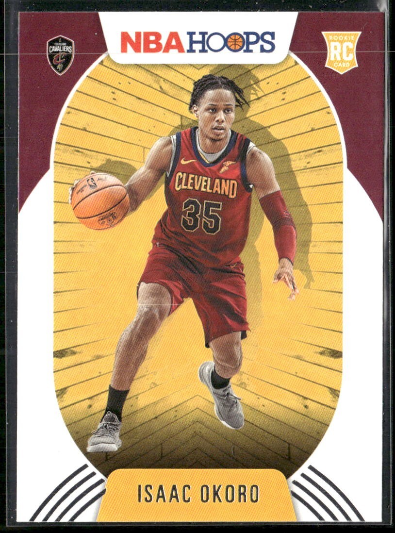 2020-21 Panini NBA Hoops - #244 Isaac Okoro (RC)