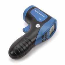 Handheld LCD Laser Digital Photo Tachometer Gun Non-Contact RPM Speed Gauge