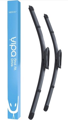 Vipa Wiper Blade Kit fits: RENAULT CLIO MK4 Hatchback Nov 2012 to Oct 2019