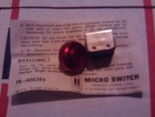 HONEYWELL 2PB43 MUSHROOM PUSHBUTTON RED NEW NIB 