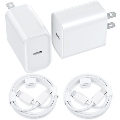 iPhone Charger Fast Charging Original [Apple MFi Certified] Pack
