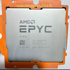 AMD EPYC 9124 Processor CPU 16-Core 3.0GHz-3.6GHz TDP-200W SP5 Dell lock