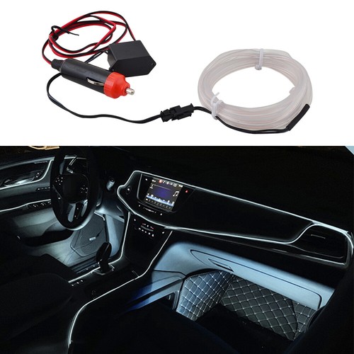 12V LED Car Interior Atmosphere String Strip Light Fits VW for Golf MK4 5 6 7 CC - Picture 11 of 11