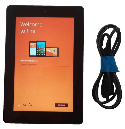 Amazon Fire HD 7 4th Generation Black Tablets & eReaders