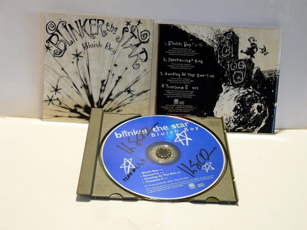 Blinker The Star - Bluish Boy Promotional ONLY CD Single ** Free Shipping**  | eBay