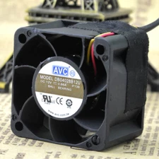 AVC 4028 12v 0.66A 40*40*28MM 4CM High Air Volume Violent Cooling Fan Small