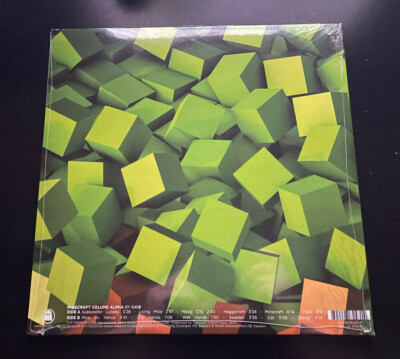Minecraft Volume Alpha by C418 Green Translucent Vinyl With