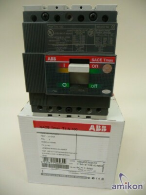 ABB Leistungsschalter Überstromauslöser 1SDA053554R0001 TMAX T1N100 neu !