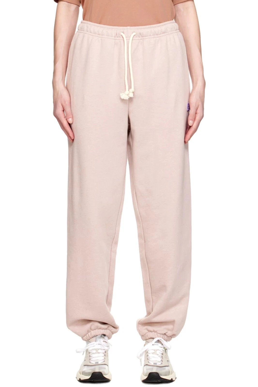 ACNE STUDIOS Set Felpa Felpa Rosa Polveroso Lilla XS Tuta Oversize
