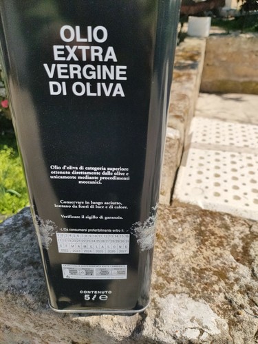 5 litri di Olio extravergine di oliva Biologico nuova molitura novembre 2021 - Foto 4 di 4