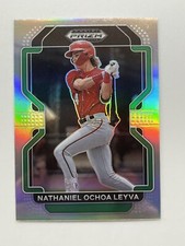 2022 Panini Prizm Draft Picks #PDP171 Nathaniel Ochoa Leyva Washington Nationals