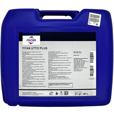 20L Ultra High Performance Multifunktionsöl | Fuchs Titan Utto Plus