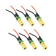 6Pcs Mini Green Laser Light 515nm 520nm 5mw Green Laser Diode Dot Module USA