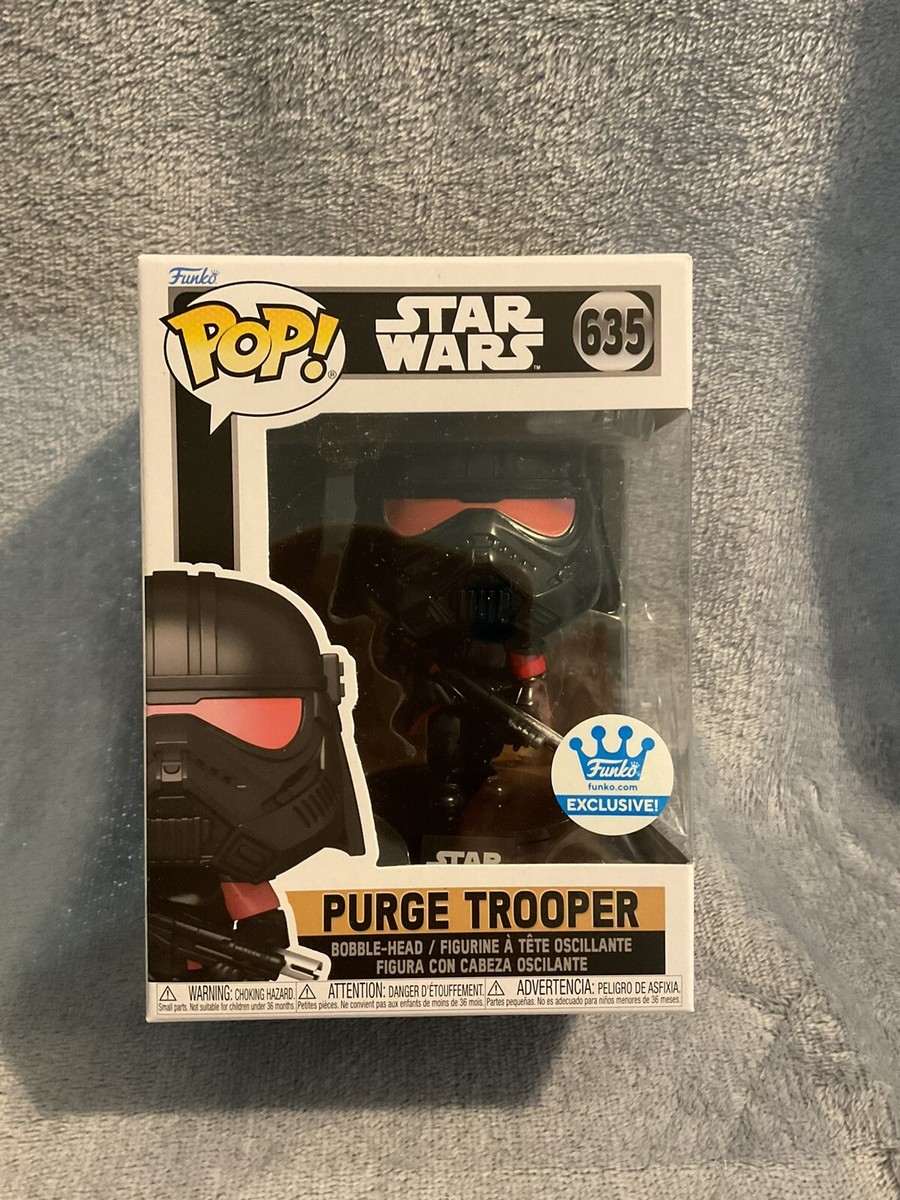 Funko POP! Star Wars Purge Trooper Funko Shop Exclusive #635 | eBay