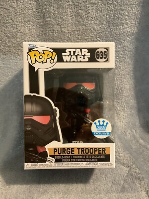 Funko POP! Star Wars Purge Trooper Funko Shop Exclusive #635 | eBay