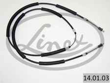 LINEX Handbremsseil bremsseil hinten passend für Fiat Seicento/600 187_
