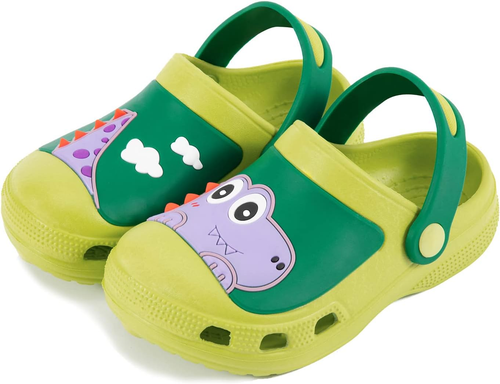 Toddler Kids Dinosaur Clogs Water Shoes Boys Girls Garden Beach Pool Sandals EVA