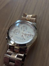 Marc by Marc Jacobs Women's Rose Gold Stainless Steel Chronograph Watch MBM3107 