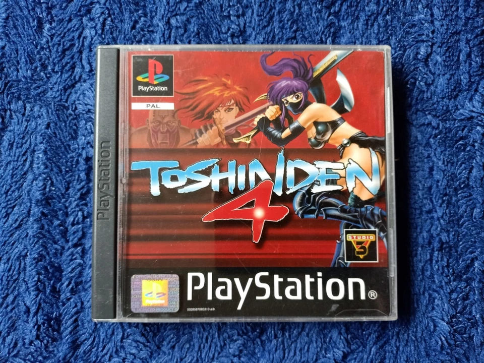 TOSHINDEN 4 (SONY PLAY STATION PS1 PAL), foto 1 de 3
